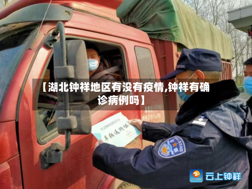 【湖北钟祥地区有没有疫情,钟祥有确诊病例吗】