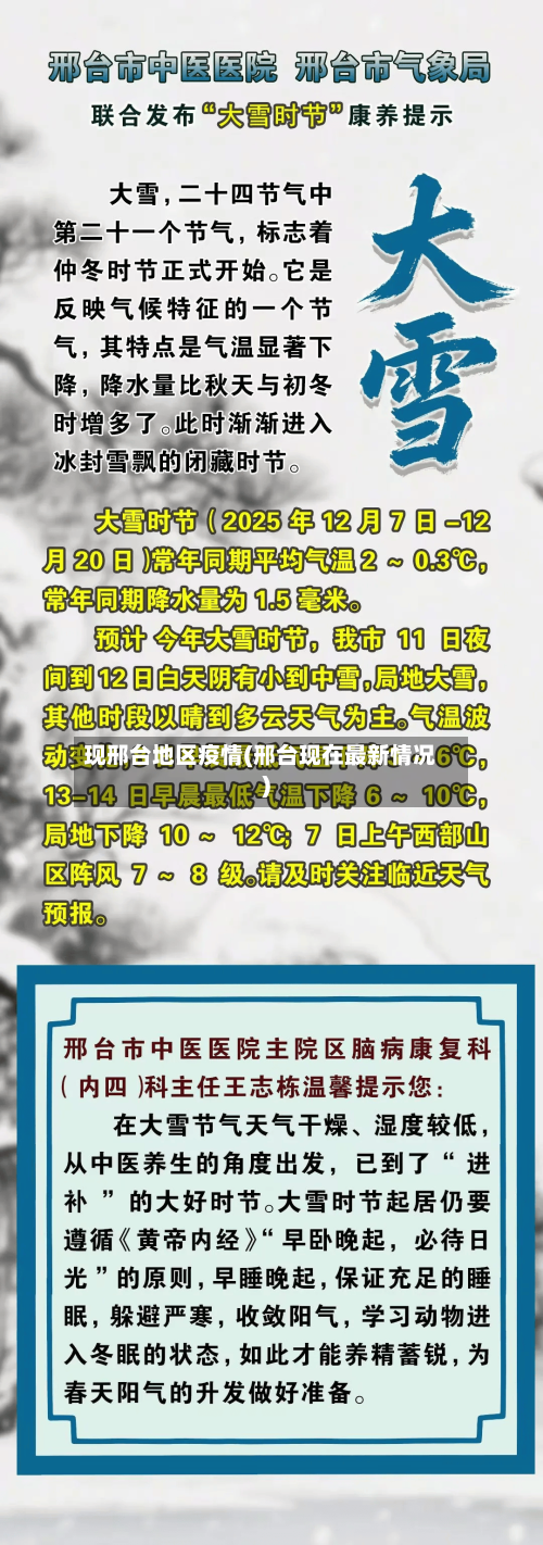 现邢台地区疫情(邢台现在最新情况)