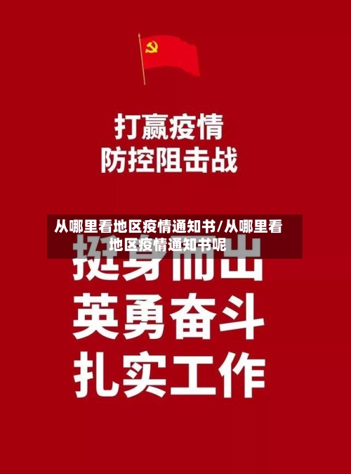 从哪里看地区疫情通知书/从哪里看地区疫情通知书呢