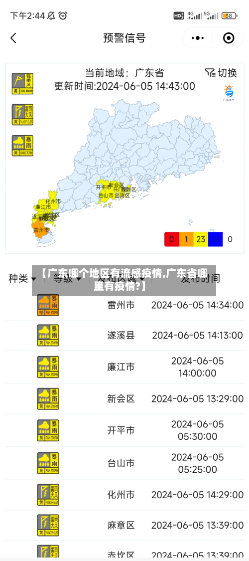 【广东哪个地区有流感疫情,广东省哪里有疫情?】