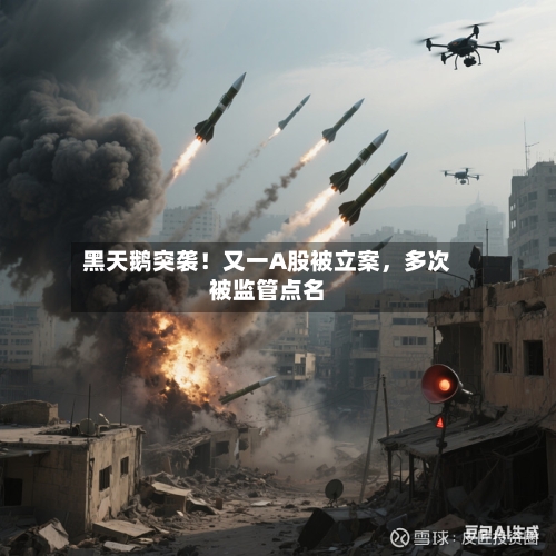 黑天鹅突袭！又一A股被立案，多次被监管点名
