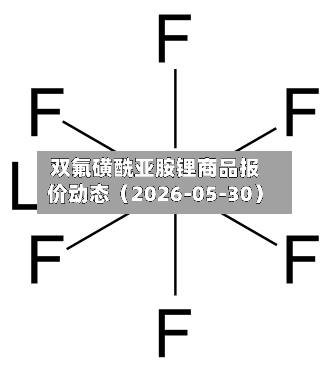 双氟磺酰亚胺锂商品报价动态（2026-05-30）