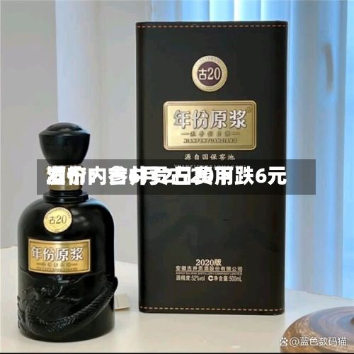 酒价内参6月2日费用发布：古井贡古20下跌6元
