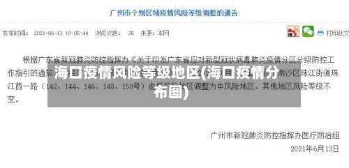 海口疫情风险等级地区(海口疫情分布图)