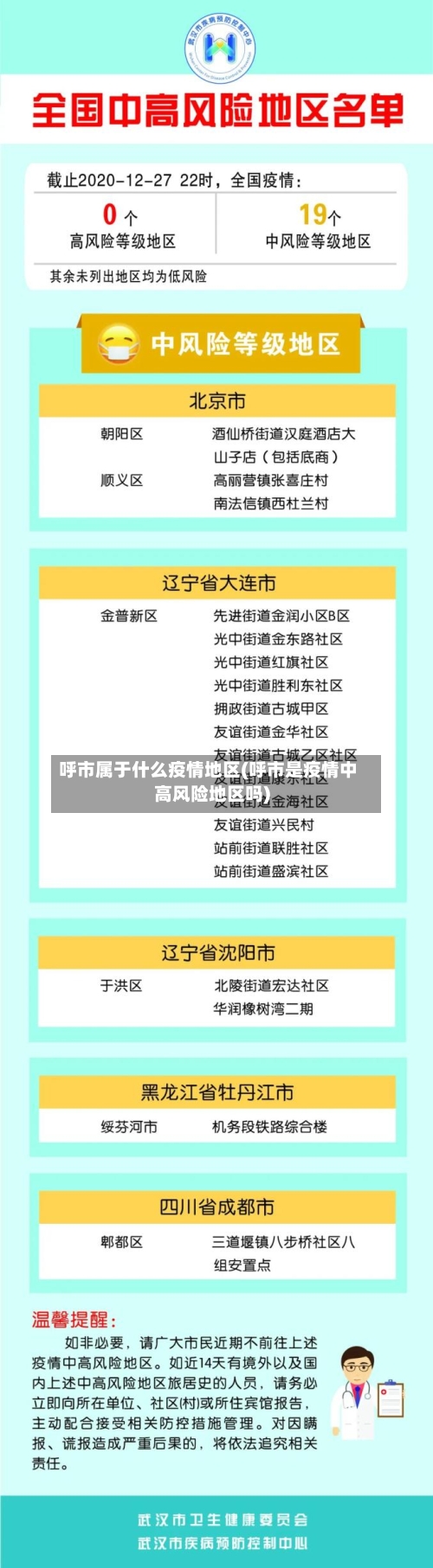 呼市属于什么疫情地区(呼市是疫情中高风险地区吗)